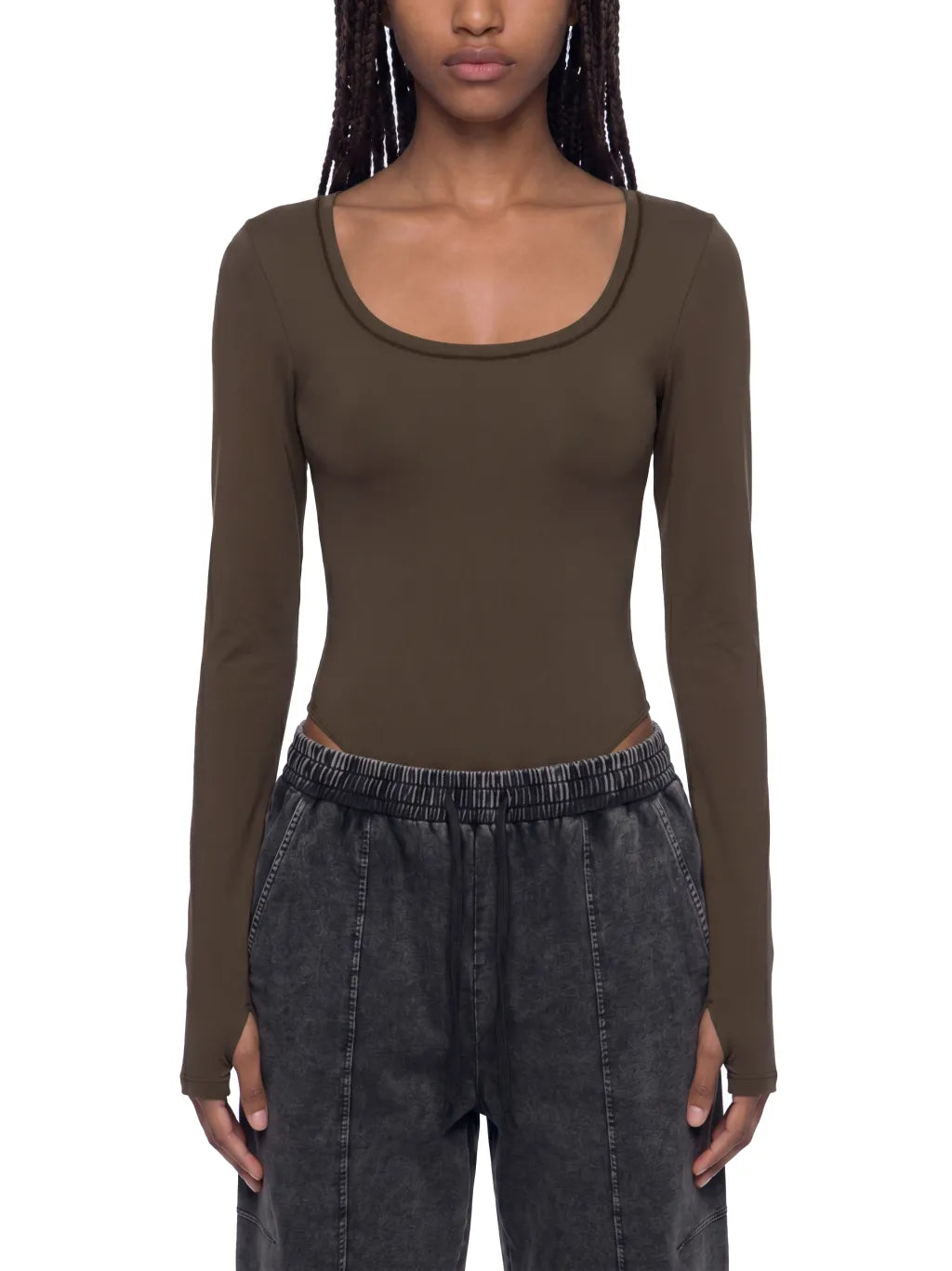Tight Long Sleeve Yoga Bodysuit