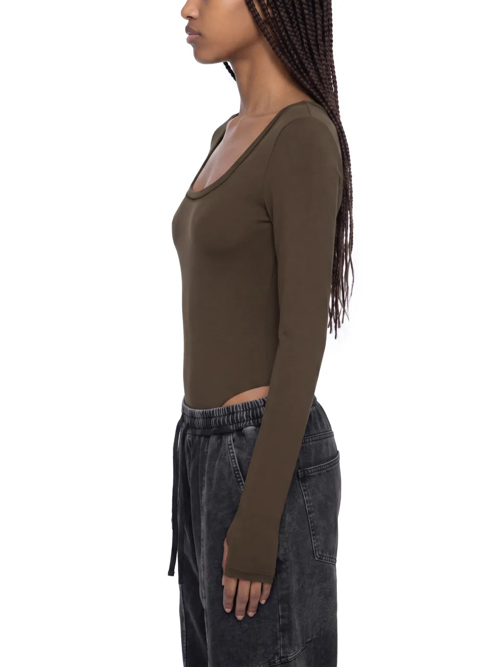 Tight Long Sleeve Yoga Bodysuit