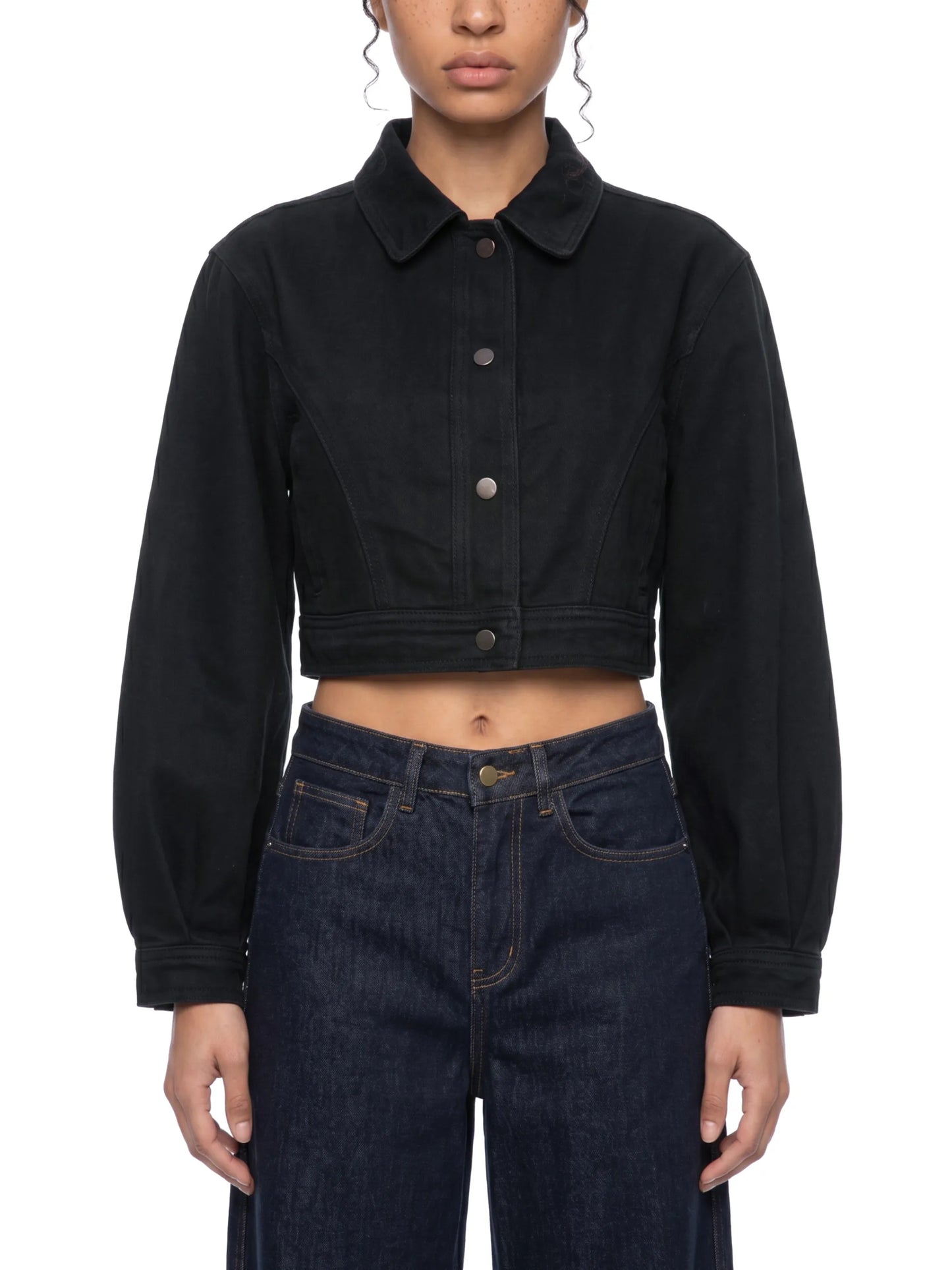 Crop Denim Jacket