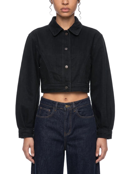 Crop Denim Jacket