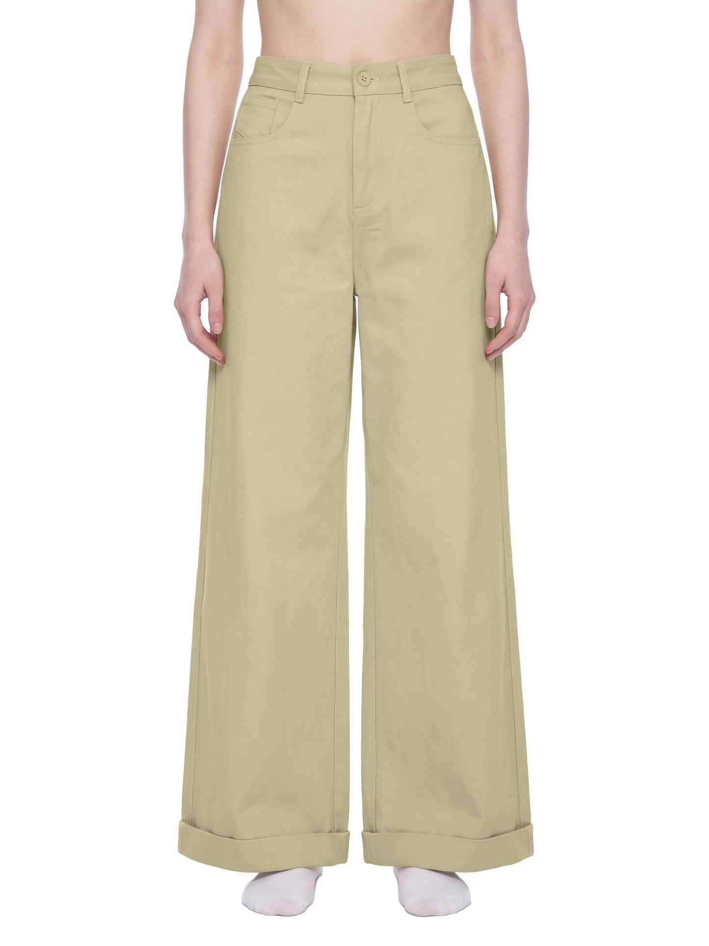 Tencel Wide Leg Pants