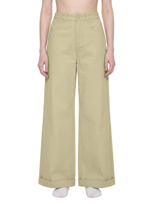 Tencel Wide Leg Pants