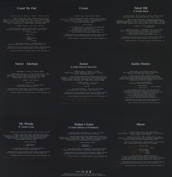 Kendrick Lamar - Mr. Morale & The Big Steppers (2xVINYL)