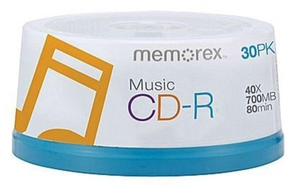 Memorex 40X Digital Audio Music CD-R 80min 700MB - Rapper's Digest