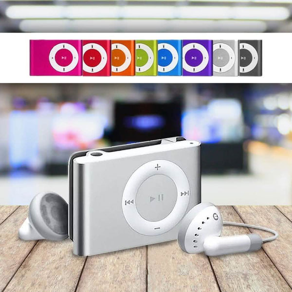 Mini Shuffling MP3 Player with USB Cable and Headphones - Rapper's Digest