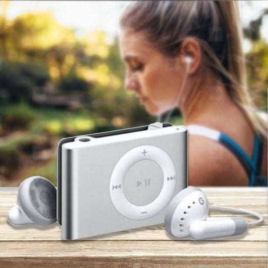 Mini Shuffling MP3 Player with USB Cable and Headphones - Rapper's Digest