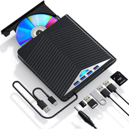 External CD DVD Drive USB 3.0 Burner Reader Writer