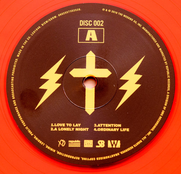 The Weeknd - Starboy (2x Red Translucent Vinyl)