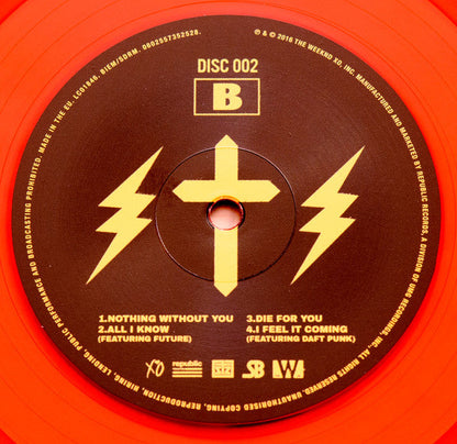 The Weeknd - Starboy (2x Red Translucent Vinyl)