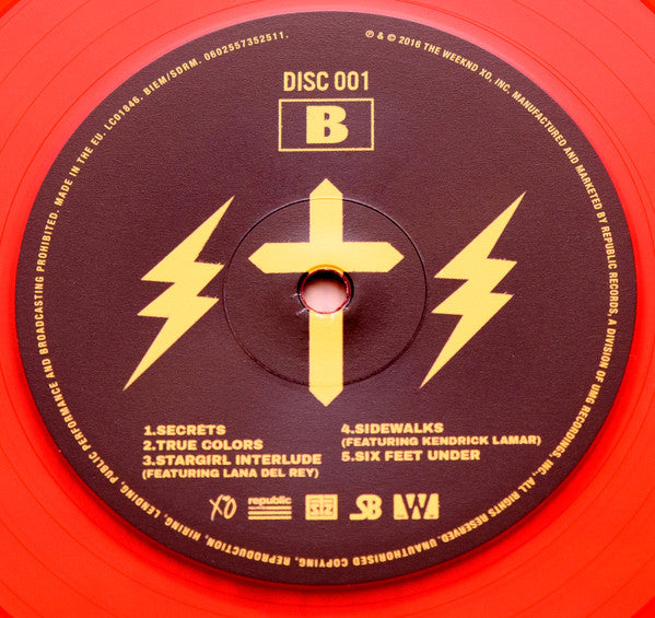 The Weeknd - Starboy (2x Red Translucent Vinyl)